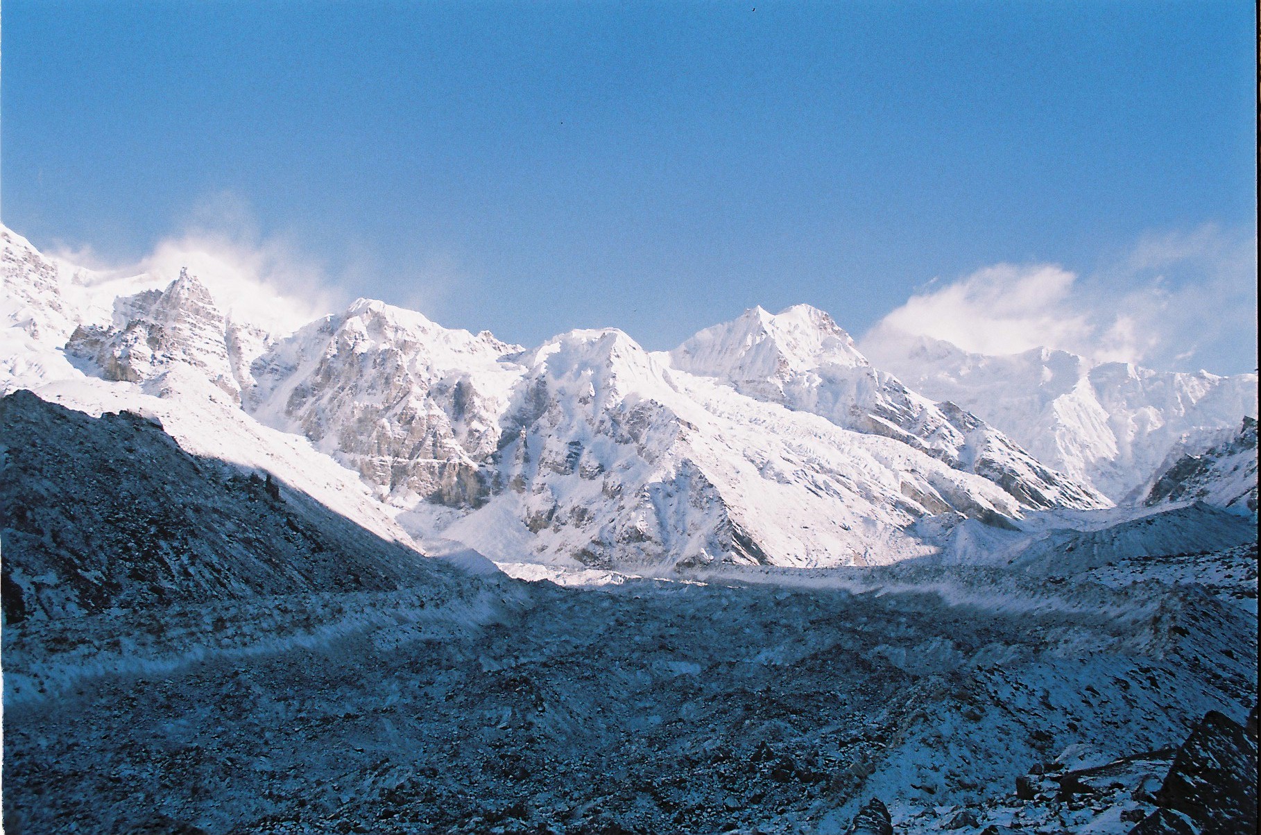 Kanchenjunga massif seen from Goecha La